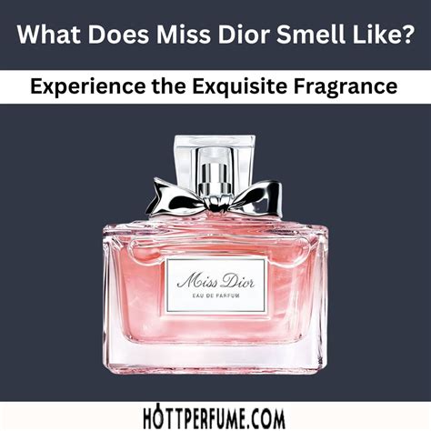 is miss dior good|what does miss dior perfume smell like.